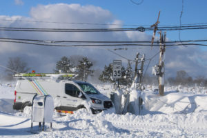 FILE PHOTO: Winter storm hits Buffalo, New York