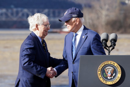 U.S. President Biden visits Kentucky to push his economic and infrastructure spending plans