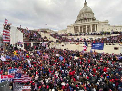 Trump supporters storm Capitol building in Washington