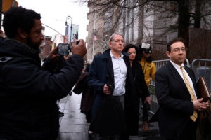 Former FBI official Charles McGonigal exits Federal court in New York