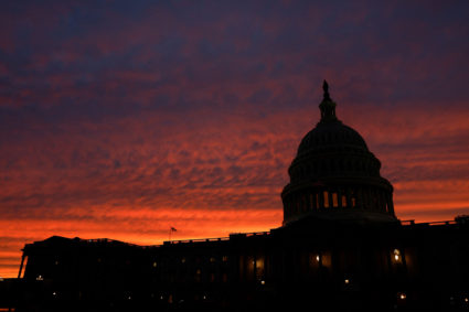 U.S. representatives gather to try to elect a new Speaker of the House at the U.S. Capitol in Washington