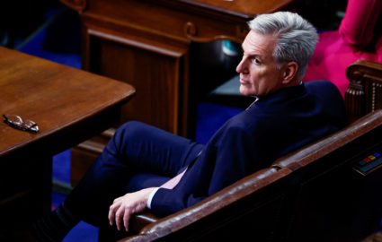 U.S. representatives gather for a fourth day to try to elect a new Speaker of the House at the U.S. Capitol in Washington