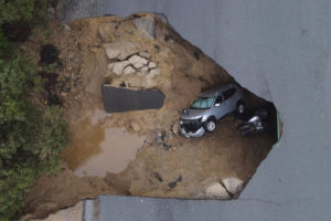 Storms hit California