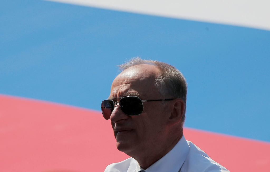 Russia's Security Council Secretary Nikolai Patrushev attends the Victory Day Parade in Red Square in Moscow, Russia June ...