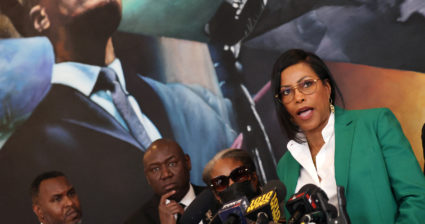 Attorney Ben Crump and members of Shabazz family announce lawsuit in case of assasination of civil rights leader Malcolm X...