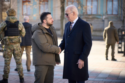 Biden-Zelenskyy meeting in Kyiv