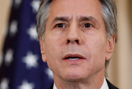 U.S. Secretary of State Antony Blinken meets with South Korean Foreign Minister Park Jin in Washington