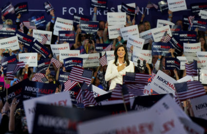 Former U.S. Ambassador to the U.N. Haley announces a 2024 presidential run in Charleston, South Carolina