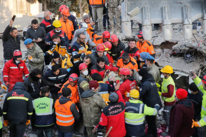Teenager rescued from rubble in Turkey 182 hours after quake in Hatay