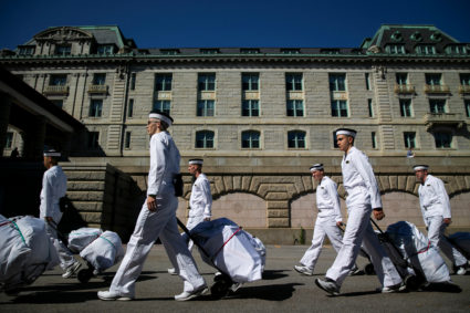 Induction Day at the U.S. Naval Academy