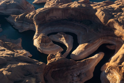 Low water levels at Lake Powell are seen as water shortages deepen on the Colorado River