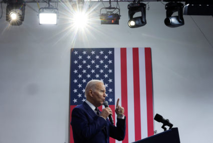 U.S. President Biden visits Philadelphia to deliver remarks about his budget for fiscal year 2024