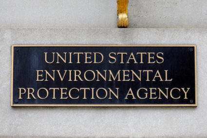 Signage is seen at the headquarters of the United States Environmental Protection Agency (EPA) in Washington, D.C., U.S., May 10, 2021. Photo by Andrew Kelly/REUTERS
