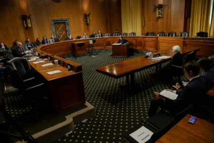 U.S. Treasury Secretary Janet Yellen testifies before Senate panel, on Capitol Hill in Washington