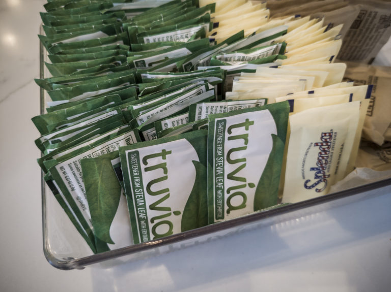 NY: Packages of artificial sweetener in New York