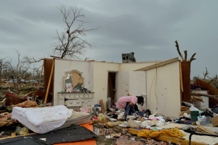 Tornadoes hit communities across central Mississippi