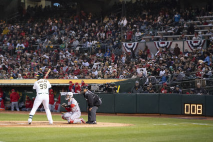 MLB: Los Angeles Angels at Oakland Athletics
