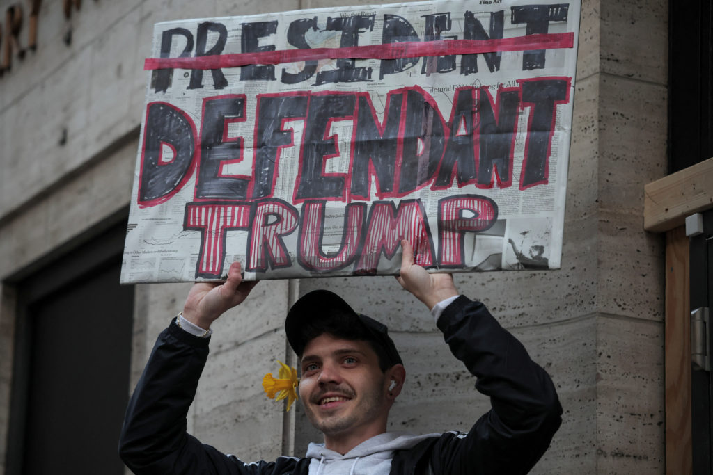 Former U.S. President Trump indicted by Manhattan grand jury, in New York City