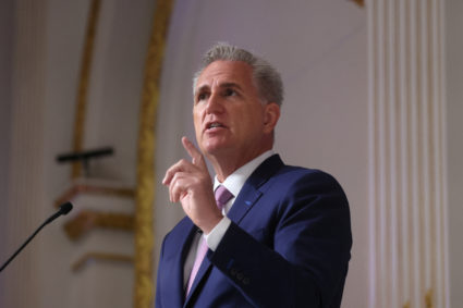 WATCH: Kevin McCarthy delivers speech after 100 days as House speaker