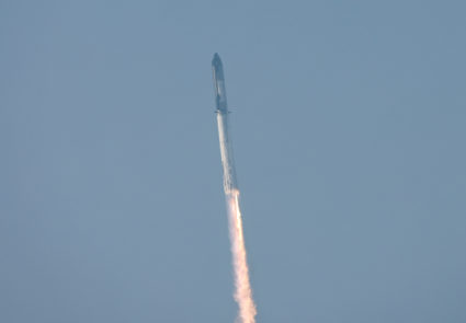 SpaceX Starship launches from Boca Chica near Brownsville