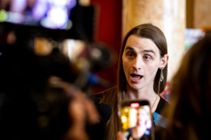 Montana State Representative Zooey Zephyr barred from the House chamber in Helena