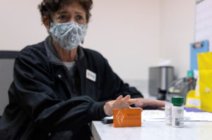 A counselor works at Houston Women's Reproductive Services in Texas