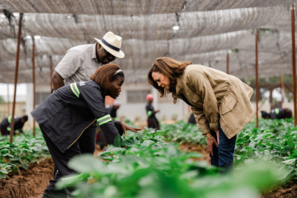 Vice President Kamala Harris Tours Panuka Farm in Zambia
