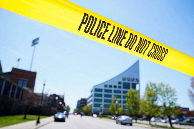 Mass shooting at bank near Slugger Field baseball stadium in downtown Louisville