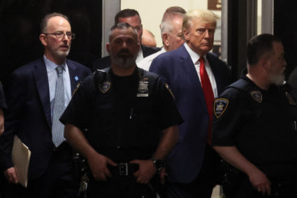 Former U.S. President Trump indicted by Manhattan grand jury, in New York City