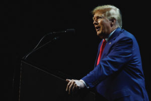 The National Rifle Association (NRA) annual meeting is held in Indianapolis