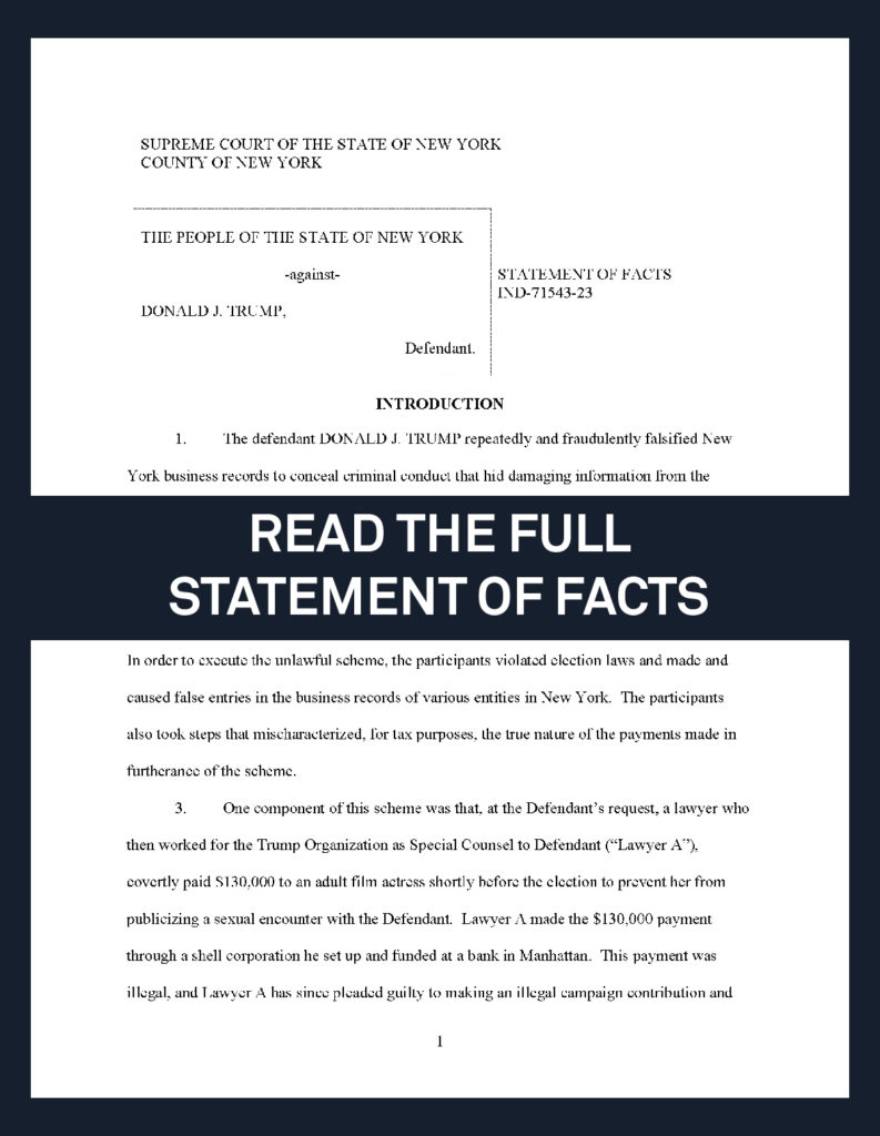 trump SOF read full
