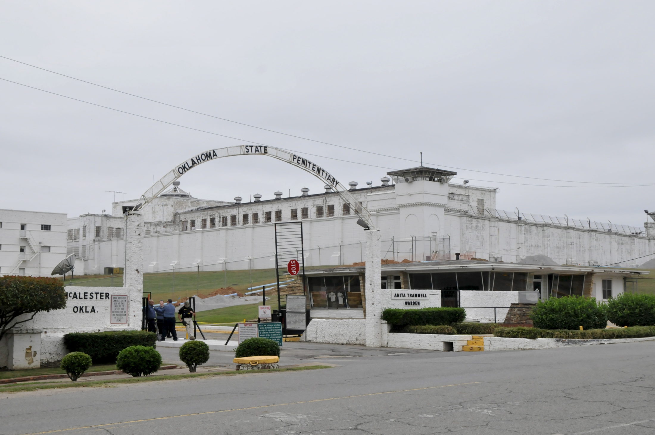 The Oklahoma State Penitentiary where Richard Glossip is set to be executed is seen in McAlester, Oklahoma