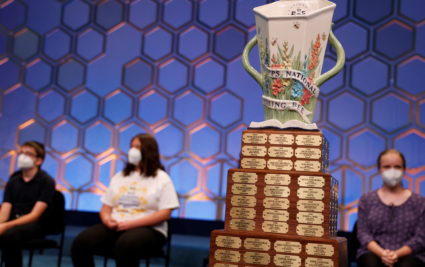 Finals of the annual Scripps National Spelling Bee held at National Harbor in Oxon Hill, Maryland