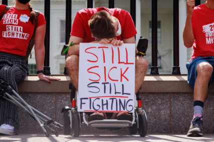 Civil Disobedience Health Care Protest At White House