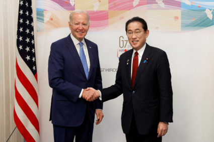 Biden, Japan PM Kishida meet ahead of G-7 summit, vow to 'stand strong' against global threats