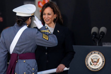 VP Harris makes history as 1st woman to give West Point commencement speech