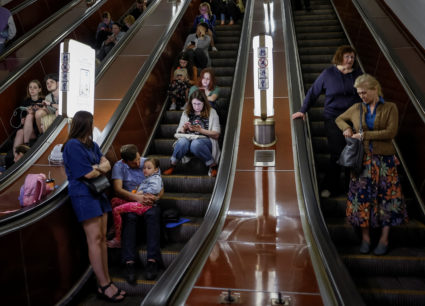 Russia bombards Kyiv during the day after nighttime barrage