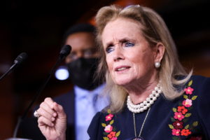 House Democrats attend caucus meeting on Capitol Hill in Washington