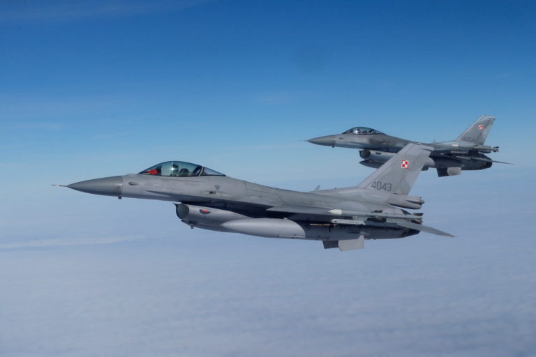NATO holds an air display event in Poland