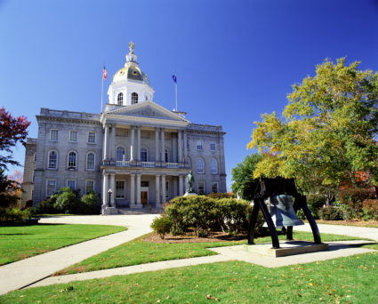 USA, New Hampshire, Concord, State Capitol Building, exterior