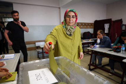 Second round of the presidential election in Istanbul