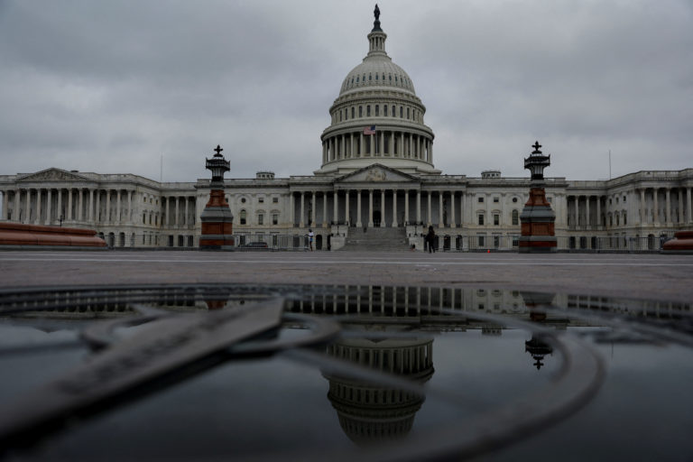 A general view of the U.S. Capitol in Washington