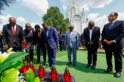 African leaders visit Ukraine