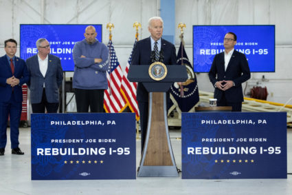 President Biden travels to Philadelphia
