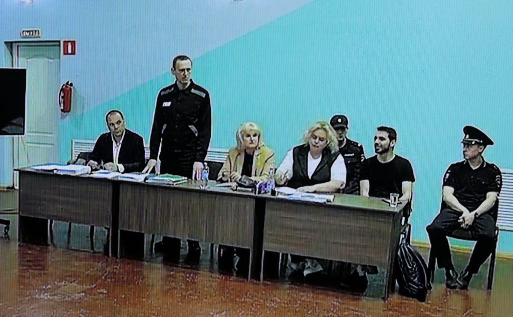 Russian court hears new case against opposition politician Alexei Navalny