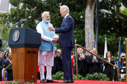 U.S. President Joe Biden hosts India’s Prime Minister Narendra Modi for an official White House State Visit in Washington