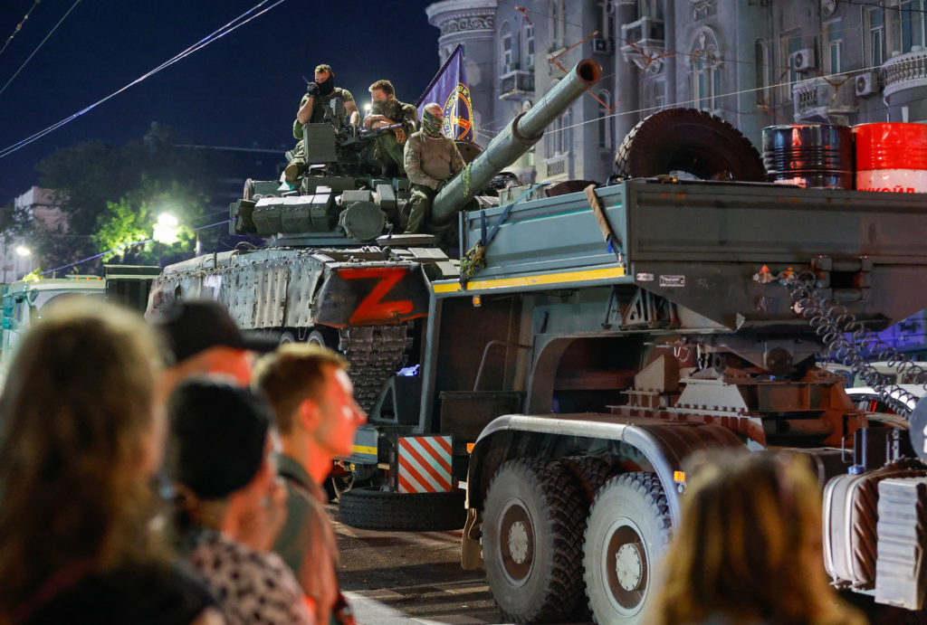 Russian Wagner fighters pull out of Rostov-on-Don