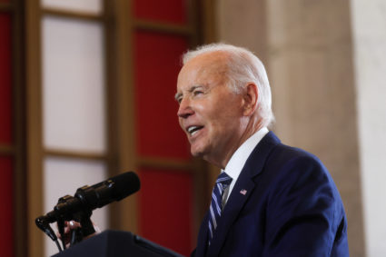 U.S. President Joe Biden visits Chicago