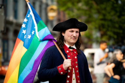 FILE PHOTO: A protest against Moms for Liberty in Philadelphia