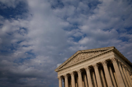 The U.S. Supreme Court building is seen in Washington, U.S., April 6, 2023. Photo by Elizabeth Frantz/REUTERS